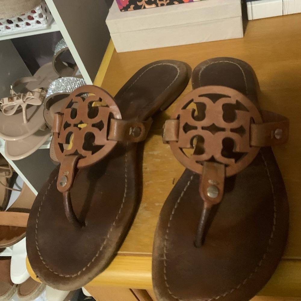 Tory Burch Miller Sandals - Brown sz 7